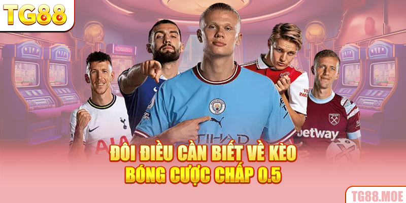 Đôi điều cần biết về kèo bóng cược chấp 0.5