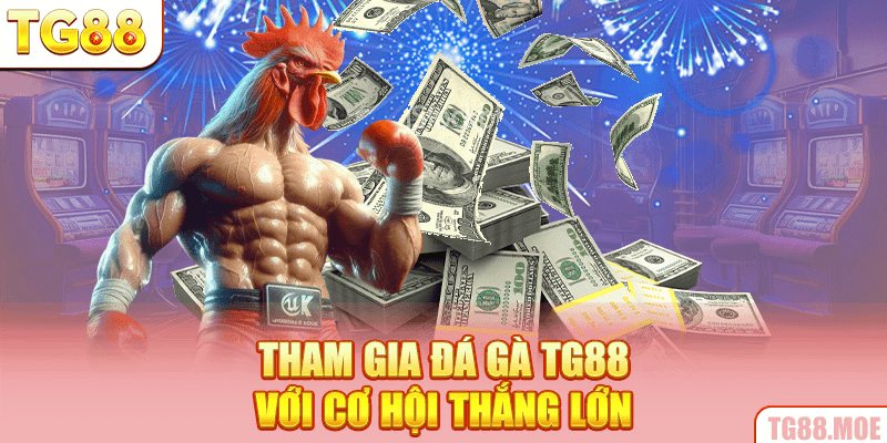 Tham gia đá gà TG88 với cơ hội thắng lớn