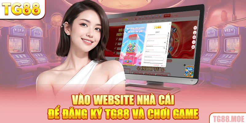 Vào website nhà cái để đăng ký TG88 và chơi game